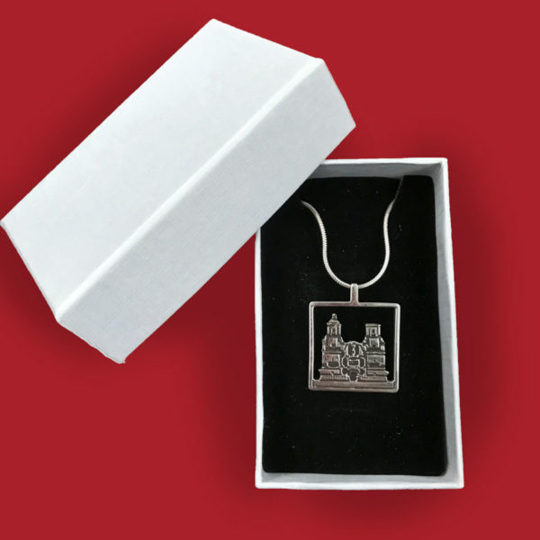 Sterling Silver Mission Pendent and Chain